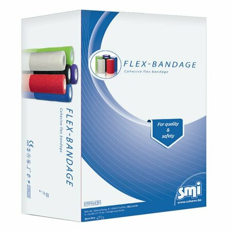 OASIS Cohesive self-adherent bandage, 1 in. x 5 yds Blue, 60PK ZBAB25